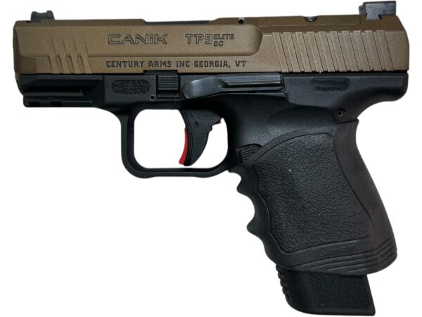 Canik TP9 Elite SC 9mm 3.5" 15rd 12rd Bronze/Black in Case - Image 2