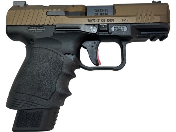 Canik TP9 Elite SC 9mm 3.5" 15rd 12rd Bronze/Black in Case - Image 3