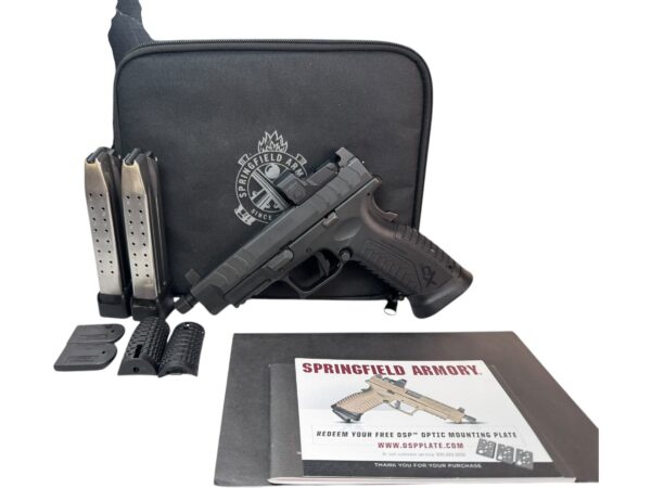 Springfield XDME OSP Elite 9mm 4.5" Threaded 19rd w/ Dragonfly Reddot