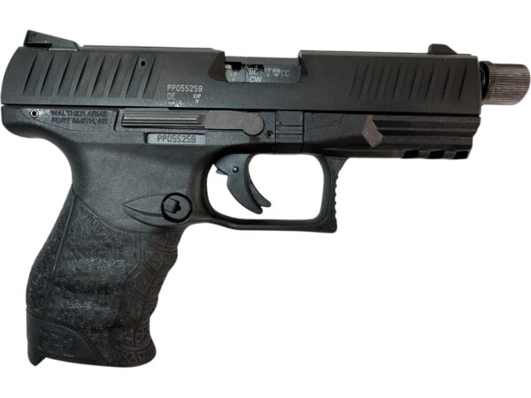 Walther PPQ Tactical 22LR 4" Threaded 12rd - OG Box 2 Mags - Image 3