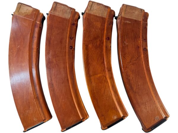 East German Bakelite AK74 AK 74 45rd Magazines - 4 Count LOT