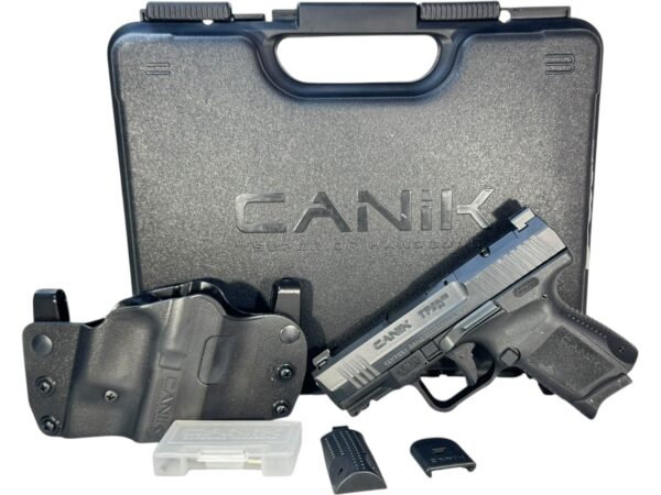 Canik TP9 Elite SC Blackout 9mm 3.5" 12rd - OG box Holster