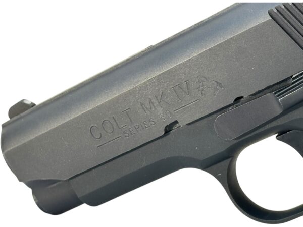 Colt Lightweight Officers 1911 MK IV 80 45ACP 3.5" 7rd w/ Laser & OEM - Image 3