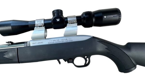 Ruger 10/22 Takedown .22LR 18.5" 10rd Stainless w/ Vortex Crossfire & Bag - Image 9