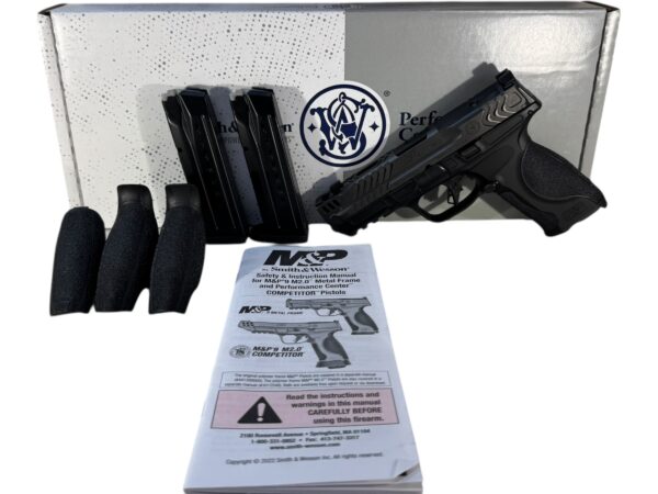 Smith & Wesson M&P9 Performance Metal Carry Comp 9mm 4" 17rd - Box 2x Mags