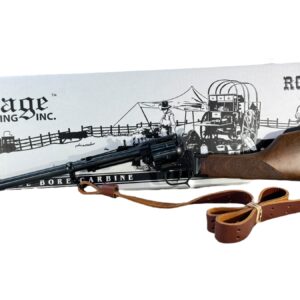 Heritage Rancher 22LR 16" 6rd Black - Original Box Leather Shoulder Strap