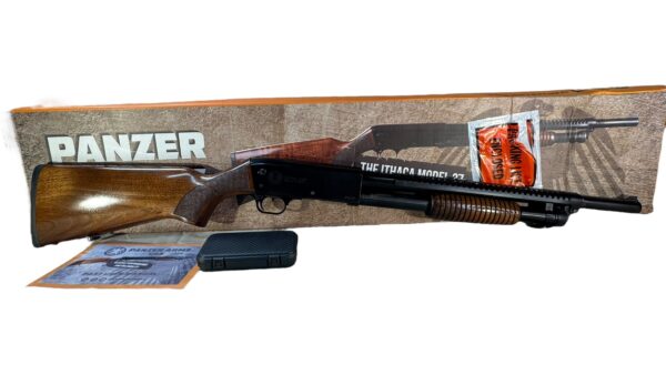 Panzer Arms PA37 Ithaca Clone 12ga 18.5" 5 Black - Original box chokes