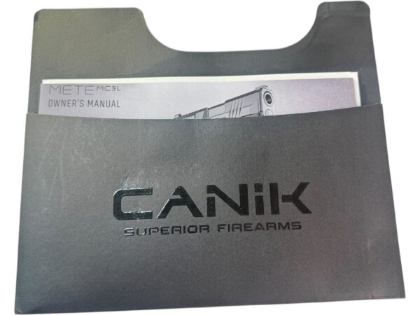 Canik Mete MC9L 9mm 3.18" 17rd FDE - OG Case Holster 2x Mags - Image 10