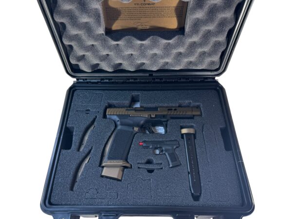Canik TTI Combat 9mm 4.74" 18rd & 21rd Bronze - OG Case Accessories