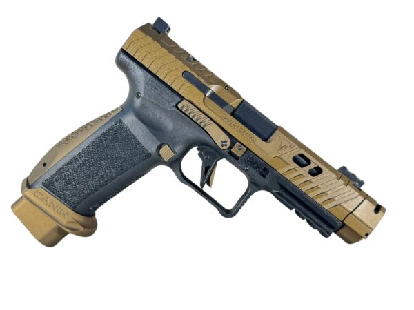 Canik TTI Combat 9mm 4.74" 18rd & 21rd Bronze - OG Case Accessories - Image 3