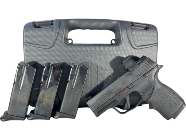 Sig Sauer P365X 9mm 3.1" 12rd Black - Romeo Zero 3x Mags