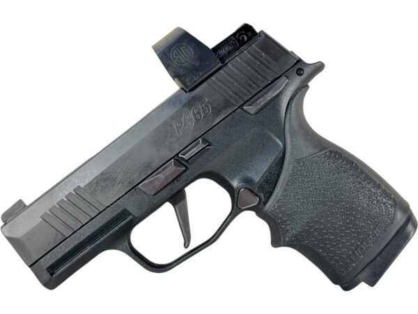 Sig Sauer P365X 9mm 3.1" 12rd Black - Romeo Zero 3x Mags - Image 2